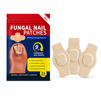 Patchs hydrogel anti-fongiques pour ongles de pieds, marque privée, hydratants, pour le soin des ongles