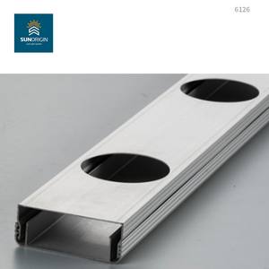 Rail lumineux en alliage d'aluminium anodisé Pixel Light T3-T8, tempéralité 1%, tolérance 1%, pour source lumineuse ponctuelle, pliage, découpe, soudage et décoration - Product Image 1