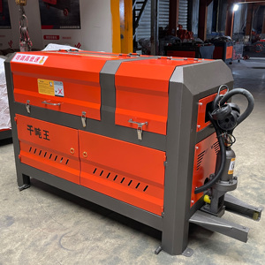 Machine <span class=keywords><strong>de</strong></span> redressage et <span class=keywords><strong>de</strong></span> coupe automatique à grande vitesse ONUO pour barres d'acier, 9000W, 220-440V, vente chaude - Product Image 2