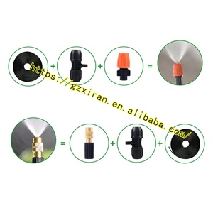 Système d'irrigation goutte à goutte automatique micro-asperseur à brumisation de 20 m, arroseur atomiseur <span class=keywords><strong>réglable</strong></span>, outil d'irrigation agricole - Product Image 3