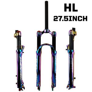 Pasak 32 100Mm Nhôm MTB Xe Đạp Ngã Ba Hệ Thống Treo 27.5/29er Inch Không Khí 7 Màu Mạ HL Xe Đạp Leo Núi 120Mm Du Lịch Hợp Kim Vương Miện - Product Image 3