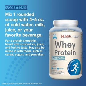 Protéine de lactosérum en poudre pour la nutrition musculaire, soutien à la santé corporelle, complément alimentaire sportif quotidien, marque privée OEM/ODM - Product Image 6