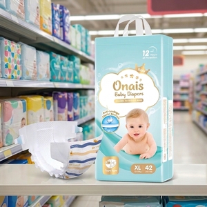 Muestra Gratuita, Precio de Fábrica OEM/OBM, Pañales Desechables para Bebé de Primera Calidad Personalizados al <span class=keywords><strong>por</strong></span> <span class=keywords><strong>Mayor</strong></span>, Suaves, con Prevención de Fugas 3D - Product Image 1
