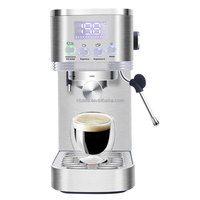 Machine à café espresso style rétro vintage Aifa Popular Réservoir d'eau de 1,5 L
