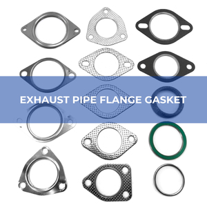 カスタマイズ2.5インチ排気フランジ2穴ガスケットTinplateグラファイトターボガスケットフィッティング排気ガスケット - Product Image 6