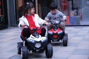 Quad électrique pour enfants avec télécommande et éclairage, puissance élevée, pour bébés de 8 à 13 ans, produit phare, voitures et motos électriques - Product Image 3