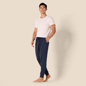 Pantalon de pyjama en maille de coton mélangé pour homme Amazon Essentials, bas de pyjama doux - Product Image 6