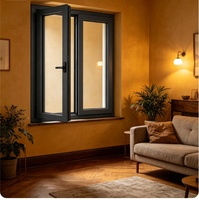Ventana Abatible de Aluminio con Aislamiento Acústico para un Ambiente Interior Silencioso
