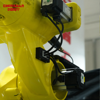 Robots de soudage électriques professionnels avec vis à billes et guide linéaire pour le soudage laser MIG/TIG, composants d'engrenages et de roulements
