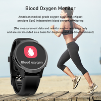 Montre connectée portable 4G avec suivi GPS, surveillance à distance de la santé des personnes âgées, en alliage de silicone et écran IPS