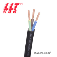 Cable flexible aislado de goma Ycw general pesado 450/750V resistente a los rayos UV de alta calidad