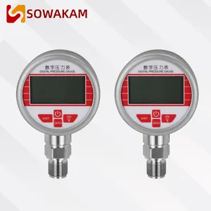 SOWAKAM 60Mpa压力高质量压力计-表压力气压计0-250psi测量工具