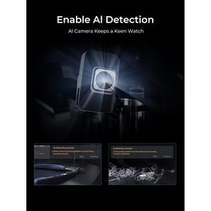 Cámara K1 con IA de 1080p HD para Impresora 3D FDM con Soporte para Aplicaciones y Grabación en Cámara Lenta - Product Image 5