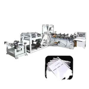 Fully automatic 11 Hold Filling Sleeve Pull String Cotton Pads Packaging Plastic Bag Making Machine