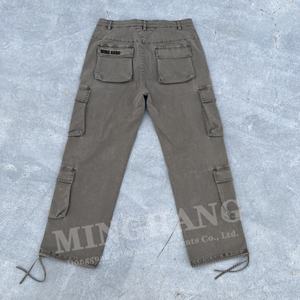 Vendita all'ingrosso di carichi pantaloni Jogger Multi tasca paracadute da uomo larghi pantaloni <span class=keywords><strong>Cargo</strong></span> - Product Image 2