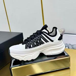 Chaussures de sport respirantes à lacets et bout fermé, style rétro Z-Height, à semelle épaisse, avec empeigne en maille, tendance mode décontractée de luxe pour créateur - Product Image 3