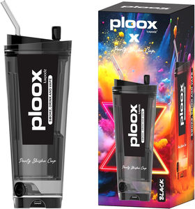 ขวดน้ำไฟฟ้าแบบชาร์จได้ 3 in 1 ดีไซน์ใหม่ ขายส่ง พร้อมแก้วพกพา Ploox Hookah Ploox X สำหรับงานปาร์ตี้ - Product Image 6