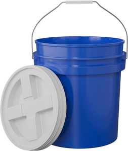Food Grade 5 Gallon Bucket with Screw Top Lid Heavy Duty BPA-Free, Food-Grade Plastic, Multi-<strong>Purpose</strong> Plastic <strong>Container</strong> - Product Image 4