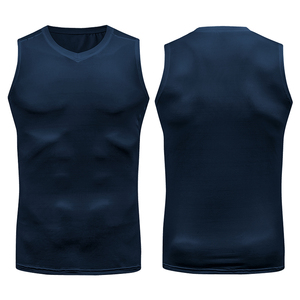 Canotte da Uomo Personalizzabili in Poliestere e Spandex Senza Maniche per Palestra e Allenamento - Product Image 3