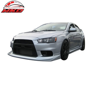 ชุดแต่งกันชนหน้าทรง Vortex สำหรับ Mitsubishi Lancer Evolution 10 X ปี 08-15 ผลิตจาก PU คุณภาพสูง อุปกรณ์ตกแต่งภายนอก - Product Image 2