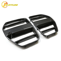 Pare-chocs avant en fibre de carbone sèche style ST G82 G80 pour BMW M3 G83 M4 avec grille de calandre, état neuf, accessoires automobiles