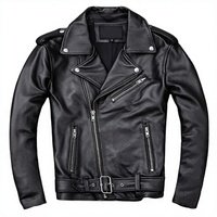 Nouvelle veste bomber décontractée pour homme en cuir véritable gaufré sans couture, coupe droite, à bouton unique, séchage rapide, service OEM, noire, collection automne 2025
