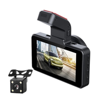 D905 1080P HD DVR Perekam Video Mengemudi Mobil Layar LCD 3 Inci Sudut Lebar 140 Derajat, WDR, WIFI, Monitor Parkir Mobil