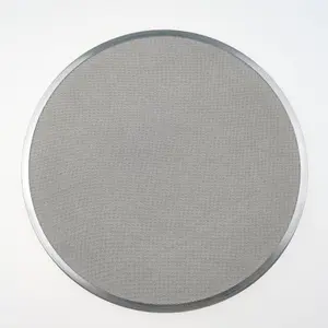Cakram filter layar tunggal polimer multilapisan terbungkus layar ekstruder tunggal