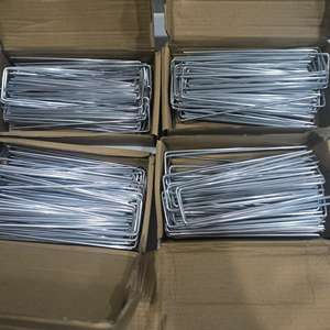 Сверхпрочные Современные садовые колья, прочные U-образные стальные колышки для ландшафтных скоб - Product Image 6