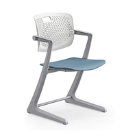 Mobilier scolaire moderne et durable en acier et plastique PP - Bureaux et chaises pour élèves - Chaises de classe individuelles