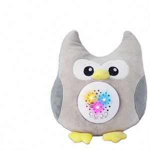 ของเล่นตุ๊กตาขนนุ่มน่ารักยอดนิยมขายส่ง พร้อมโคมไฟโปรเจคเตอร์ลายดวงดาว - Product Image 1