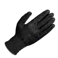 ANSI A5 A6 A8 A9 niveau anti-coupure élevé de calibre 18 gants de protection enduits de nitrile pour le travail de sécurité, résistants aux coupures