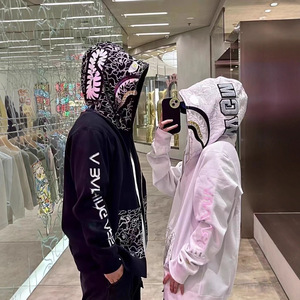 Nouveau Manteau Cardigan à Capuche Zippé en Coton Camouflage Double Capuche Or Riche pour <span class=keywords><strong>Streetwear</strong></span>, Vente en Gros Transfrontalière 2026 - Product Image 1