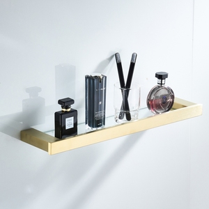 <span class=keywords><strong>Ares</strong></span> Idealex en Existencia, Portarrollos de Papel Higiénico y Toallero de Acero Inoxidable con Acabado Dorado Cepillado para Hotel y Baño - Product Image 2