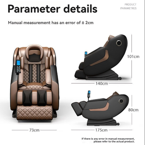 Sillón Masajeador de Gravedad Cero Zhipin Source Factory, Masaje de Brazos, Masaje Shiatsu de Cuerpo Completo, Silla Reclinable, Cadeira Massagem - Product Image 2