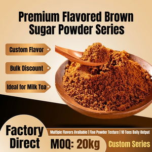 Premium Yunnan <strong>Raw</strong> Brown <strong>Sugar</strong> Powder <strong>Bulk</strong> Wholesale 18% Brix <strong>Sugar</strong> Cane Origin Milk Tea ISO Certified OEM 1kg 18-Month Shelf - Product Image 2