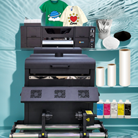 Eizoulyn Printer DTF Otter Pro I3200 2 Kepala 24 inci 60cm Modern Kit 24 Jam Tanpa Pengawasan Ink Time Stock Curio Dinamo Para Shoes