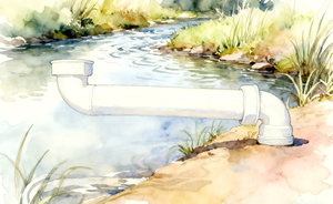 Connecteur de drainage d'eau rond en PP blanc durable pour la <span class=keywords><strong>plomberie</strong></span> domestique/bâtiment - Product Image 4