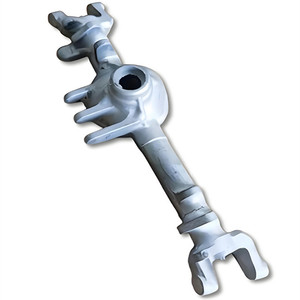 Pièce moulée sous pression en alliage de zinc 08, trou usable de 50 mm, composant de quincaillerie sur mesure - Product Image 1