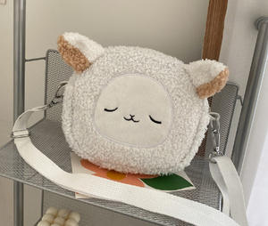 יפנית בסגנון kawaii שמנקה שיבה שלנו תיק עבור נשים חמוד קריקטורה crossbody תיק שחור חתול תיק בובה - Product Image 2