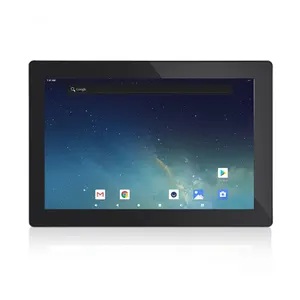 Tablet PC layar sentuh 10.1 inci dinding Mount Linux Android 11.0 WiFi PoE RJ45 Tablet