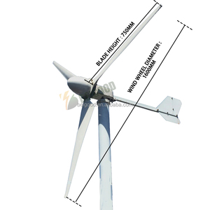 Lames en Fiber de verre à haute résistance de nouvelle énergie pour accessoires de Turbine éolienne 2kw 1.4m de <span class=keywords><strong>longueur</strong></span> * 3 lames bricolage vente d'usine - Product Image 3