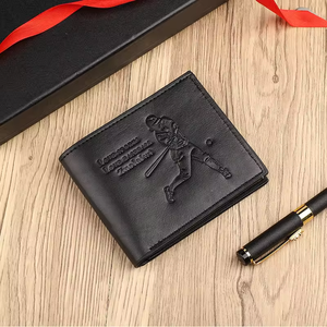 Ví đựng thẻ cá nhân da PU ép nổi cổ điển, bán buôn, chống thấm nước, nhiều ngăn đựng thẻ, ví gấp gọn nhỏ gọn dành cho nam - Product Image 4