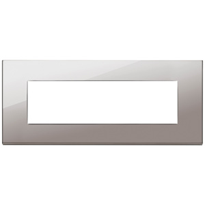 Black Chrome Wall <b>Switch</b> <b>Plate</b> 21.5 Cm Length 9.5 Cm Width 1.4 Cm Height - Product Image 1