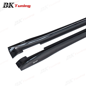 BK Tuning 2021+ Modèle X Amélioration Style CMST Spoiler Latéral Pièces de Carrosserie Jupes Latérales en Carbone Sec pour Tesla Model X - Product Image 6