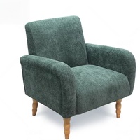 Nouvelle conception, vente en gros, ensemble de canapés de salon de style nordique, canapé en bois pour salle à manger, ensemble de canapés en velours, mobilier
