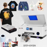 Horno de Secado DTF Heyme Nuevo, Tamaño A3/A4, Doble Cabezal Epson Xp600, Automático, para Transferencia de Película PET, Tinta de Pigmento, 1 Año de Garantía para Imprentas