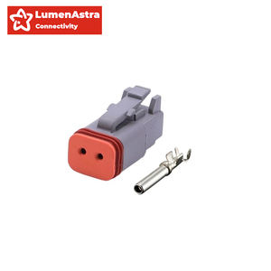 לומנסטרה DT06-2S 2-פין deutsch ip66 עמיד למים מחבר מתאם רכב עמיד למים מגעים 3 א 66 + g15 דיור - Product Image 6