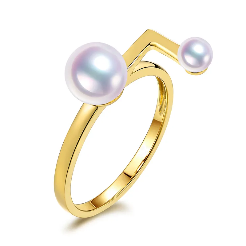 Meidi Jewelry 18k Pearl Ring For Making Trending 14k Gold Semi-Mount vintage vintage diamonds