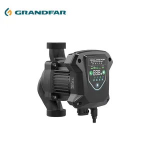 GRANDFAR Smart a basso consumo di energia silenziosa pompa di circolazione dell'acqua calda pompa booster 220V 150W flusso di riscaldamento pompa di circolazione